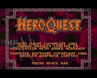HeroQuest | Gremlin Graphics 1992