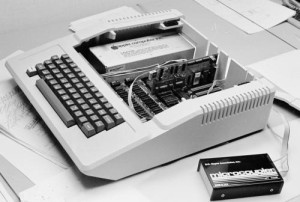 "Micromodem II in Apple II" photo by Maury Markowitz